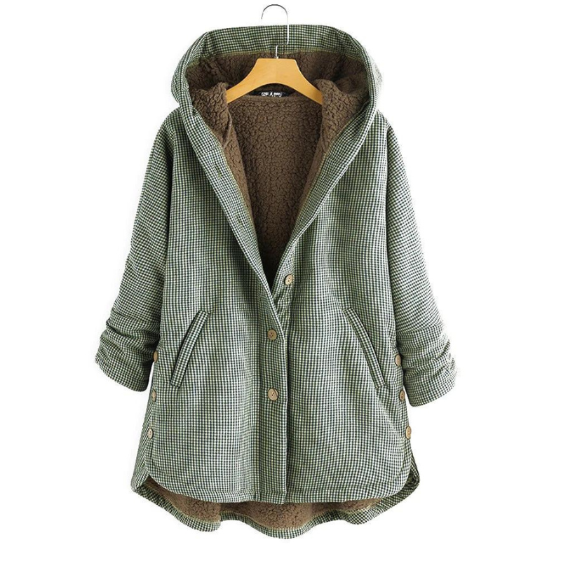 Helma - Elegant and comfortable hooded jacket for women